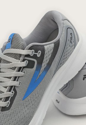 Tenis Running Gris-Blanco FILA Konya