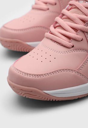 Tenis para Tennis Rosa-Blanco-Gris Fila Courtdan