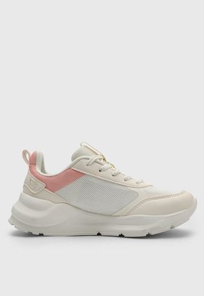 Tenis Lifestyle Marfil-Rosa-Coral Fila Befger