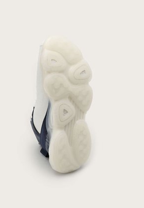 Tenis Basketball Blanco-Azul Navy-Rojo Fila Abile