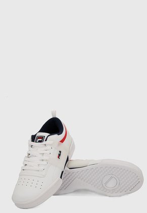 Tenis Lifestyle Blanco-Rojo-Azul Fila Executive