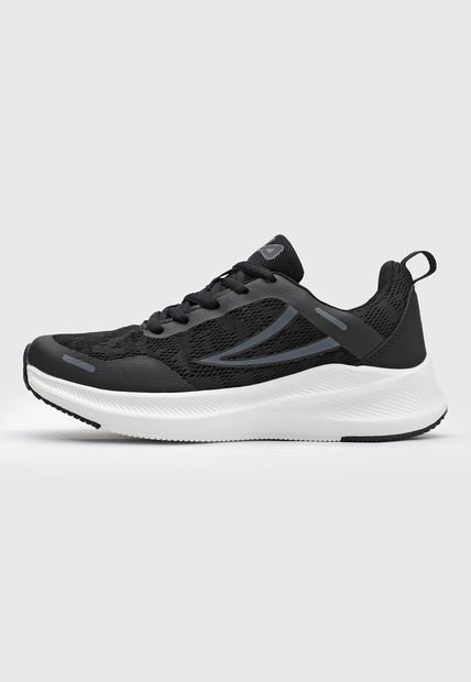 Tenis Lifestyle Negro-Blanco-Gris Fila Madrid Road