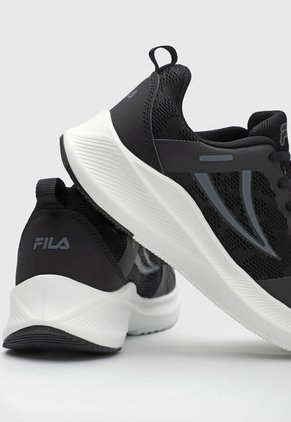 Tenis Lifestyle Negro-Blanco-Gris Fila Madrid Road