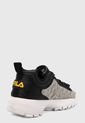 Tenis Lifestyle Negro-Gris-Amarillo Fila Disruptor 2 de Fila