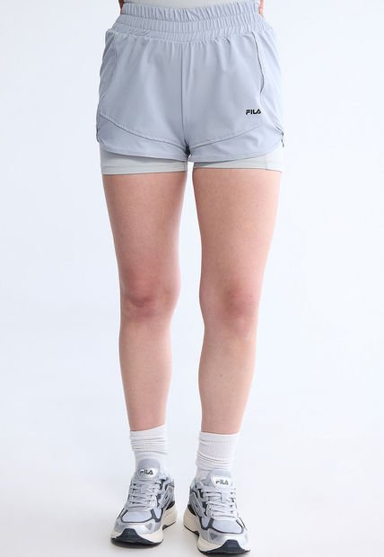 Pantaloneta Gris-Negro FILA Proner