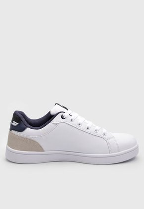 Tenis Lifestyle Blanco-Azul-Beige FILA Clafer