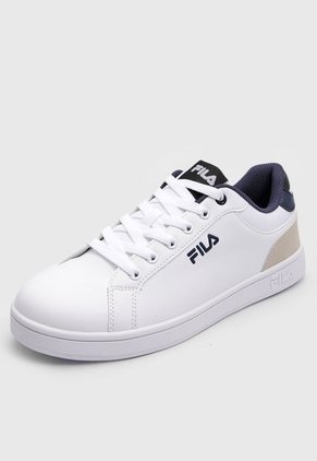 Tenis Lifestyle Blanco-Azul-Beige FILA Clafer