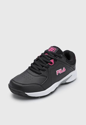 Tenis para Tennis Negro-Fucsia-Blanco Fila Courtdan