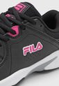 Tenis para Tennis Negro-Fucsia-Blanco Fila Courtdan de Fila