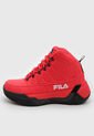 Tenis Basketball Rojo-Negro FILA Hi-Man de Fila