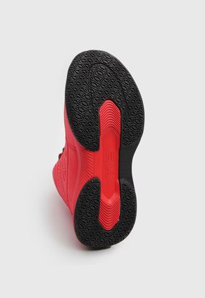 Tenis Basketball Rojo-Negro FILA Hi-Man