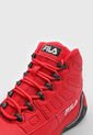 Tenis Basketball Rojo-Negro FILA Hi-Man de Fila