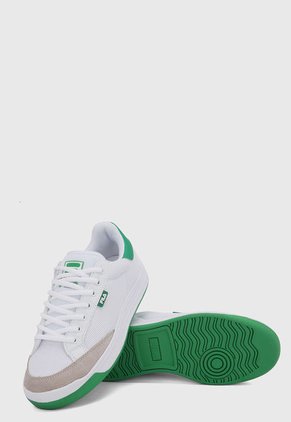 Tenis Lifestyle Blanco-Verde Fila Roverd