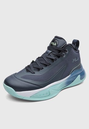 Tenis Basketball FILA Forter Azul
