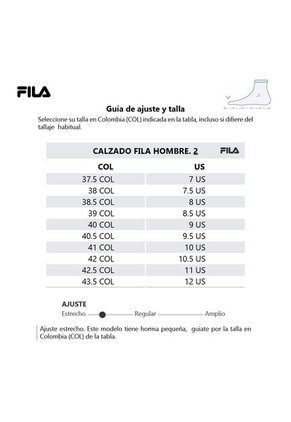Tenis Fila Conter Hombre-Blanco