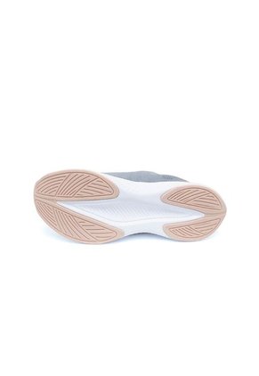 Tenis Fila Yenjun Running Mujer-Gris/Rosado