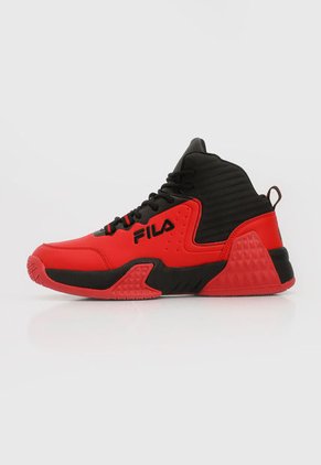 Tenis Basketball Rojo-Negro Fila Worderland HB