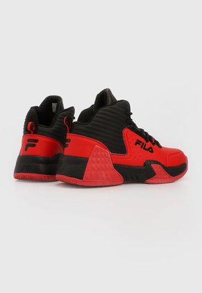 Tenis Basketball Rojo-Negro Fila Worderland HB
