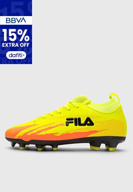 Guayos FILA Windforce FG Amarillo Neón