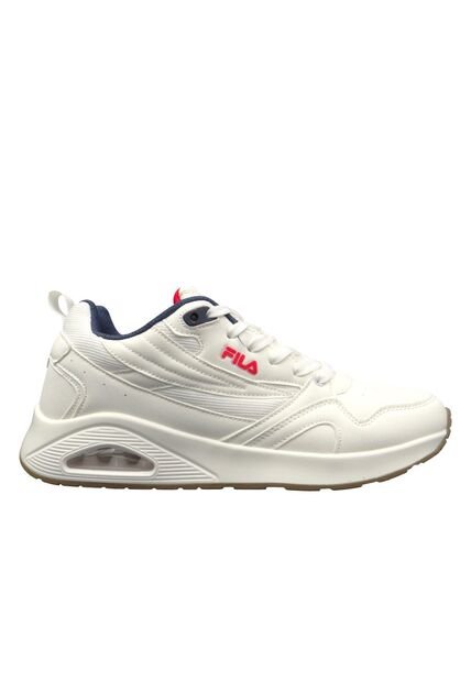 Tenis Fila Aspac Hombre -Blanco/Azul