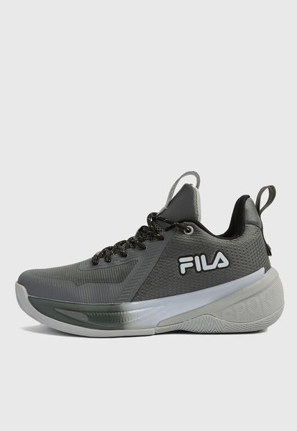 Tenis Basketball Gris-Negro FILA Dunkdrink