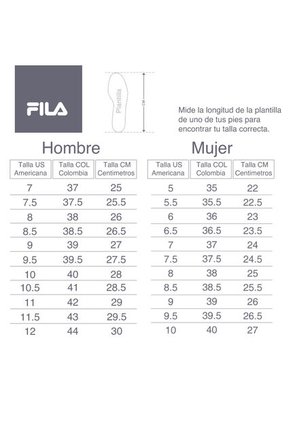 TENIS FILA HOMBRE 413000WHT Talla 9.5