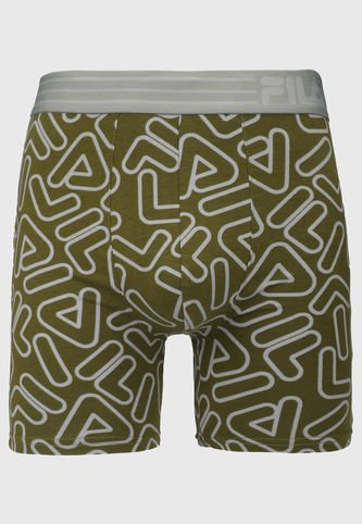 Fila - Bóxer Verde-Gris Fila