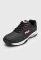 Tenis para Tennis Negro-Blanco-Rojo FILA Courtder de Fila