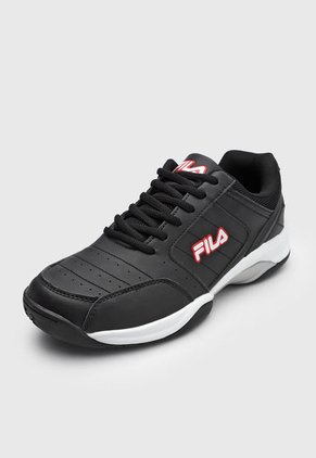 Tenis para Tennis Negro-Blanco-Rojo FILA Courtder