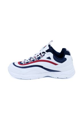Tenis Lifestyle Blanco-Azul-Rojo Fila Ray