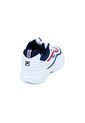 Tenis Lifestyle Blanco-Azul-Rojo Fila Ray de Fila