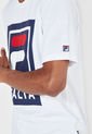 Camiseta Blanco-Azul-Rojo Fila de Fila