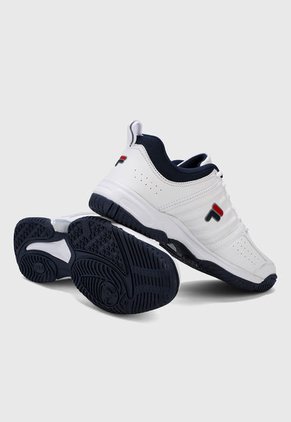 Tenis Blanco-Azul Fila Sait