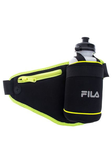 Canguro Negro-Amarillo Neón Fila