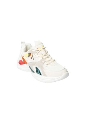 Tenis Fila Bister Lifestyle-Beige/Blanco