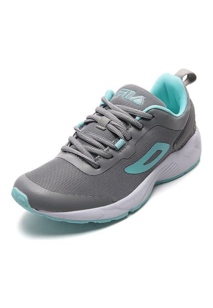 Tenis Lifestyle Gris-Blanco-Azul Fila Ws Maisie