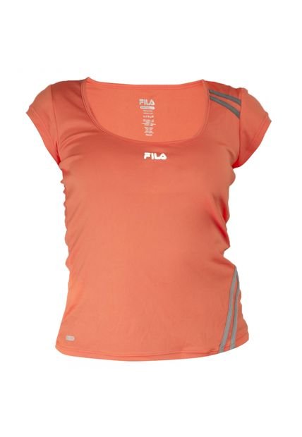Camiseta Training Fila Naranja Oscuro
