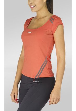 Camiseta Training Fila Naranja Oscuro