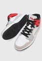 Tenis Lifestyle Blanco-Rojo-Negro Fila Netball Classic de Fila