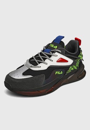 Tenis Lifestyle Negro-Multicolor Fila Bonaire