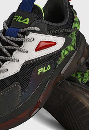 Tenis Lifestyle Negro-Multicolor Fila Bonaire