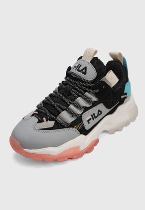 Tenis Lifestyle Negro-Multicolor Fila Euskadi