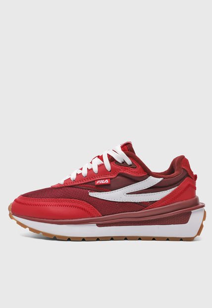 Tenis Lifestyle Rojo-Blanco FILA Renno