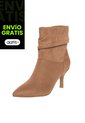 Botines De Vestir Juanne Para Mujer Bronceado Fioni 210074 de Fioni