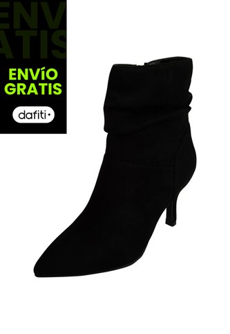Botines De Vestir Juanne Para Mujer Negro Fioni 201174 Fioni