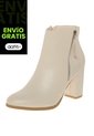 Botas De Vestir Harken Para Mujer Beige Fioni 210073 de Fioni