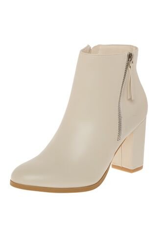 Botas De Vestir Harken Para Mujer Beige Fioni 210073 Fioni