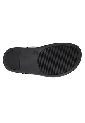 Sandalias Planas Stivi Para Niña Negro Fioni 210254