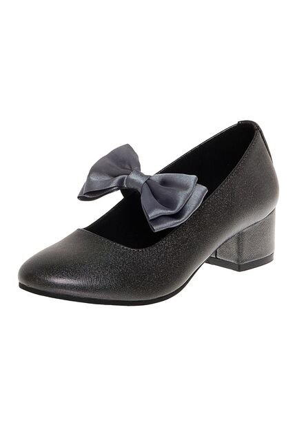 Zapatos De Vestir Anna Para Niña Plateado Fioni 210279