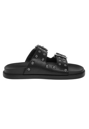 Sandalias Planas Katana Para Niña Negro Fioni 210282